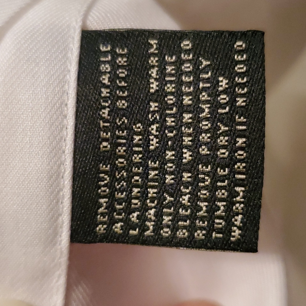 Ralph Lauren men's button down white shirt - Picture 7 of 8